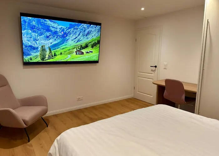 Modern 3br With Fireplace, Miele Kitchen And Balcony * Heimberg